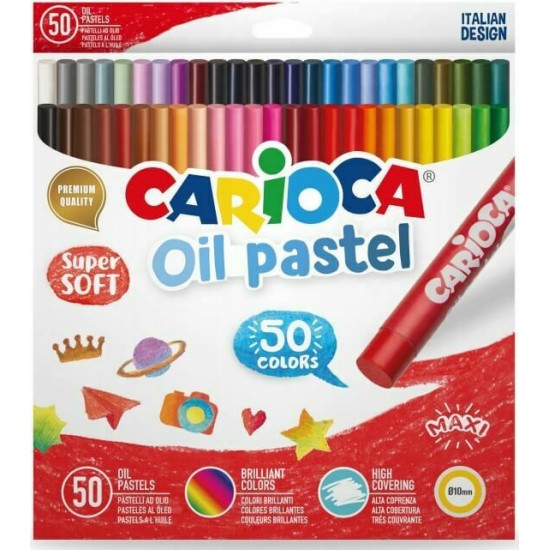 Carioca Oil Pastel 50 Χρωμάτων (10343286)