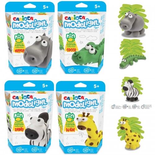 CARIOCA Modelight Πηλός σετ photo safari (10352009) CARIOCA Modelight Πηλός σετ photo safari (10352009)