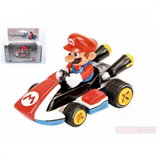 Carrera Pull Speed: Nintendo Mario Kart 8 - Mario in Vehicle 1:43 (20064033)
