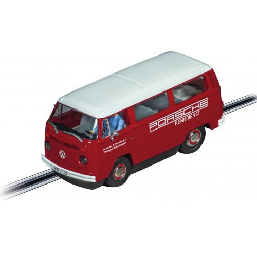 Carrera Digital 132 VW Bus T2b  Porsche Renndienst (20031096)