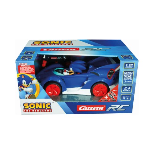 Carrera R/C Car: 2,4GHz Team Sonic Racing - Sonic (Performance Version) - 1:18 (370201063)