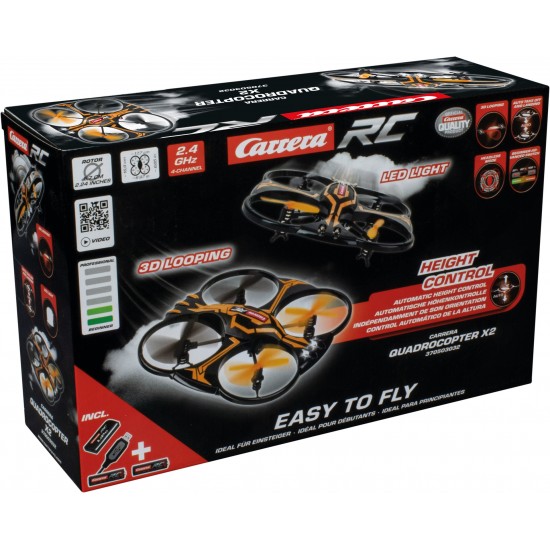 Carrera RC 2,4GHz Quadcopter X2 (370503032) Carrera RC 2,4GHz Quadcopter X2 (370503032)