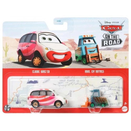 Mattel Disney Pixar: Cars - Claire Gunz'er & Haul Em' Haynes (Set of 2) (DXV99/HLH66)