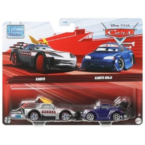 Mattel Disney Pixar: Cars -  Kabuto & Kabuto Ninja (Set of 2)  (DXV99/HLH71)