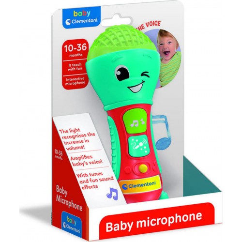 Βρεφικό Παιχνίδι Baby Μικρόφωνο (1000-17181)