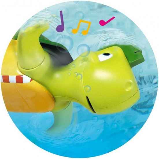 Βρεφικό Παιχνίδι Μπάνιου Χελώνα Κολυμπώ & Τραγουδώ TOOMIES (1000-27121)