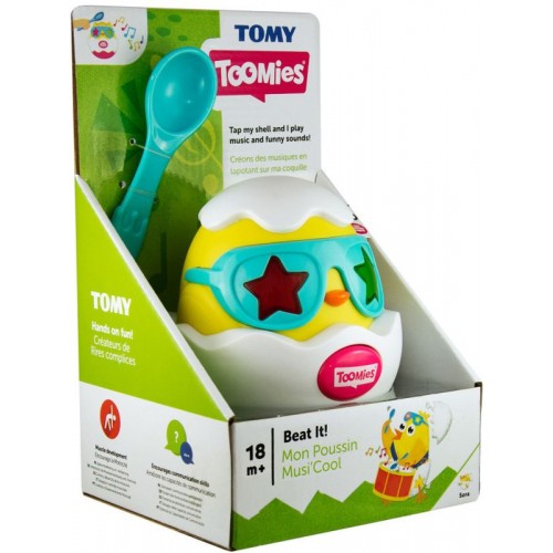 Βρεφικό Παιχνίδι Μουσικό Αυγό TOOMIES (1000-72816)