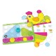 As Lalaboom Βρεφικό Παιχνίδι Πίνακας Παιχνιδιού Με 10Τμχ Χάντρες  (1000-86150)