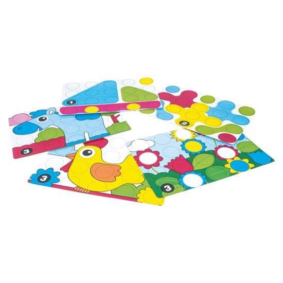 As Lalaboom Βρεφικό Παιχνίδι Πίνακας Παιχνιδιού Με 10Τμχ Χάντρες  (1000-86150)