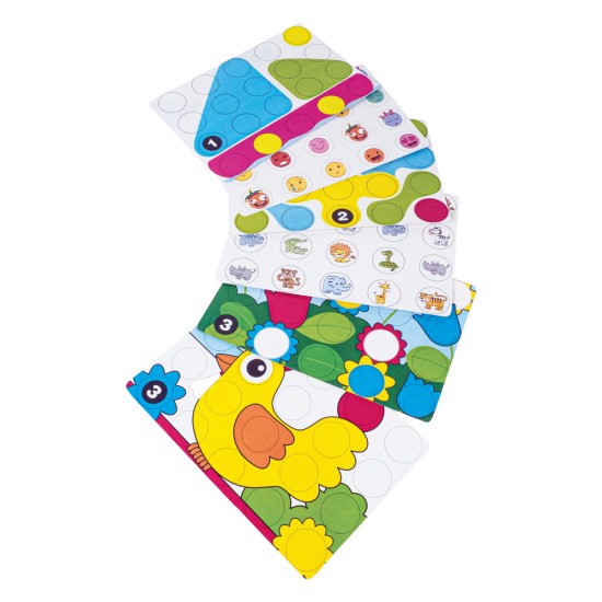 As Lalaboom Βρεφικό Παιχνίδι Πίνακας Παιχνιδιού Με 10Τμχ Χάντρες  (1000-86150)