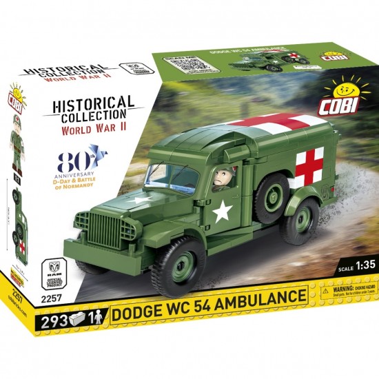Cobi Historical Collection 1942 Ambulance WC 54(COBI-2257)