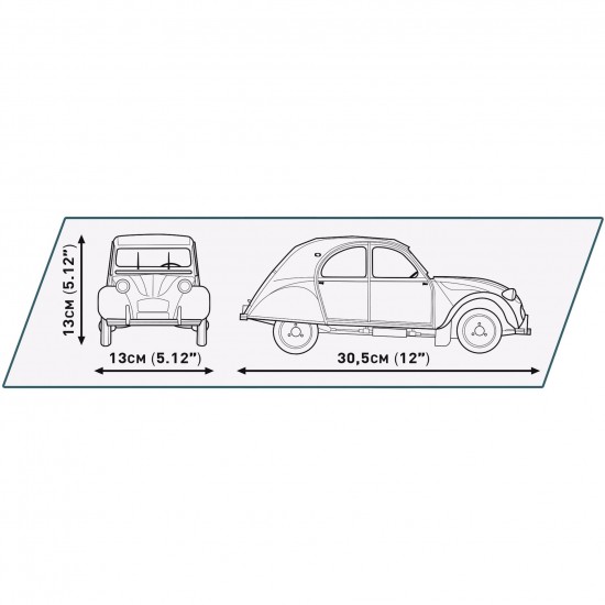 Cobi Citroen 2CV Charleston(COBI-24341) Cobi Citroen 2CV Charleston(COBI-24341)