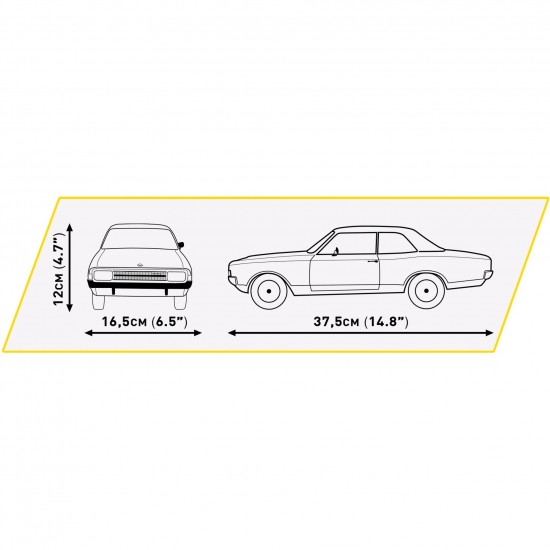 Cobi Opel Rekord C Coupe(COBI-24345)