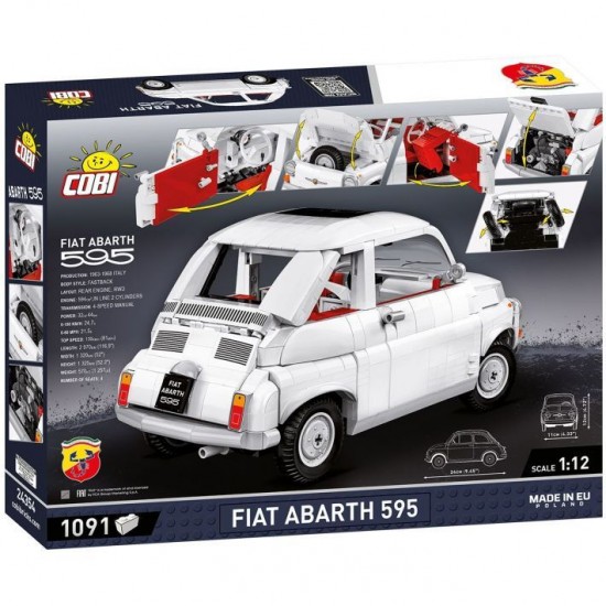 Cobi Fiat Abarth 595(COBI-24354) Cobi Fiat Abarth 595(COBI-24354)