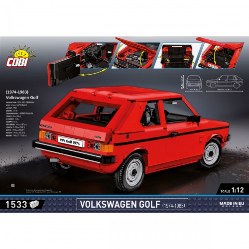 Cobi Volkswagen Golf (1974-1983) 1:12(COBI-24359)