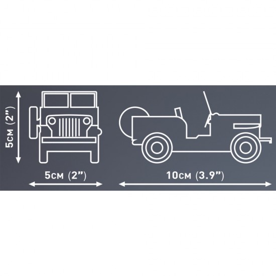 Cobi Jeep Willys CJ-2A(COBI-24517)