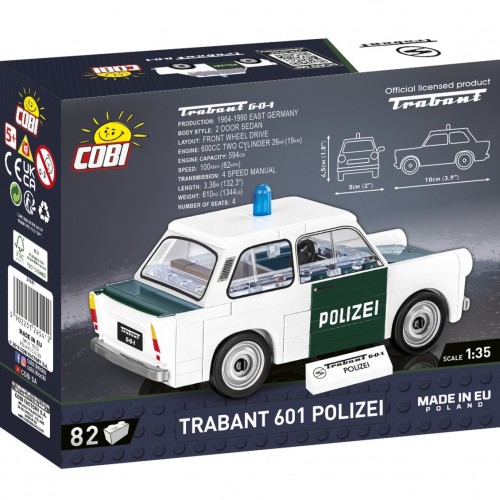 Cobi Trabant 601 Police(COBI-24541)