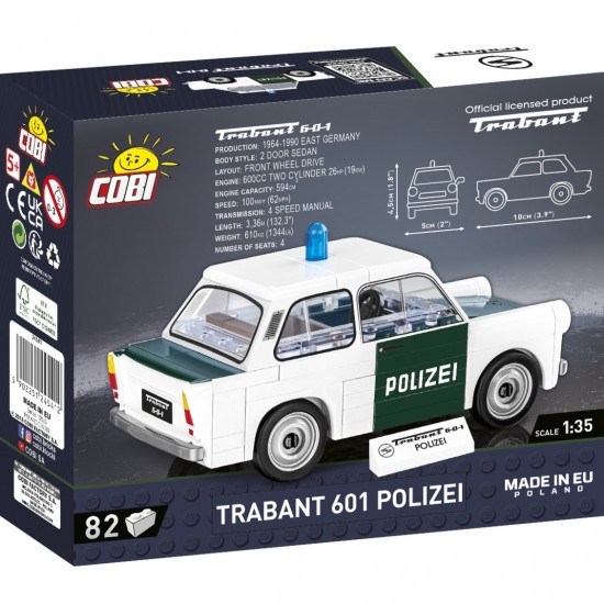 Cobi Trabant 601 Police(COBI-24541)