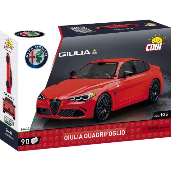 Cobi Alfa Romeo Giulia Quadrifoglio κοκκινο(COBI-24604)