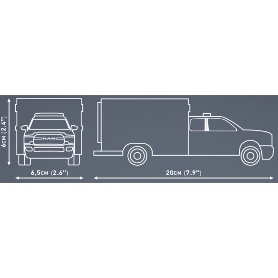Cobi RAM 3500 - Ambulance(COBI-24609)