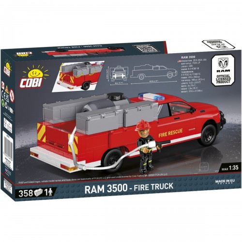 Cobi RAM 3500 - Fire Truck(COBI-24612)