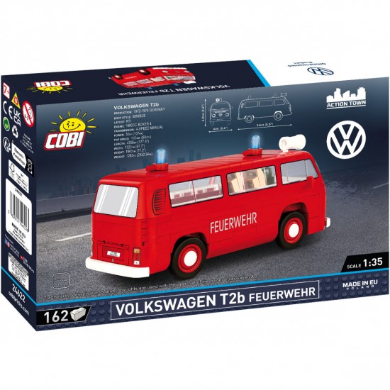 Cobi Volkswangen T2B Fire Truck(COBI-24622) Cobi Volkswangen T2B Fire Truck(COBI-24622)