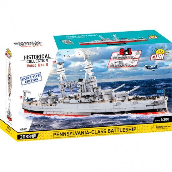 Cobi Pennsylvania Class Battleship (2in1) Executive Edition(COBI-4842) Cobi Pennsylvania Class Battleship (2in1) Executive Edition(COBI-4842)