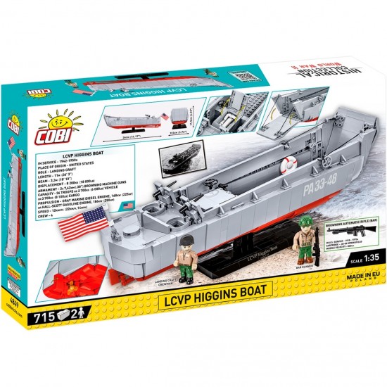 Cobi LCVP Higgins Boat(COBI-4849)