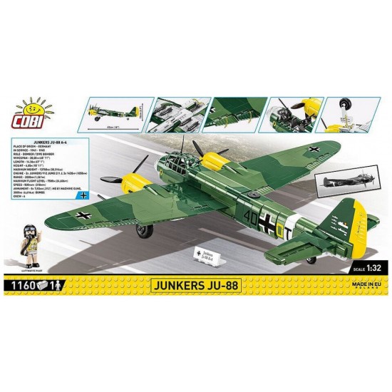 Cobi Historical Collection - Junkers Ju 88(COBI-5733)