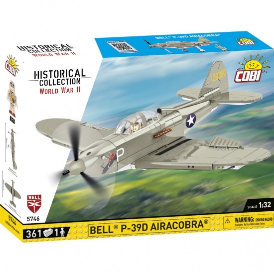 Cobi Bell P-39D Airacobra Fighter γκρι(COBI-5746)