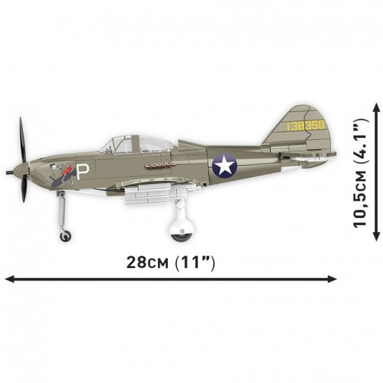 Cobi Bell P-39D Airacobra Fighter γκρι(COBI-5746)