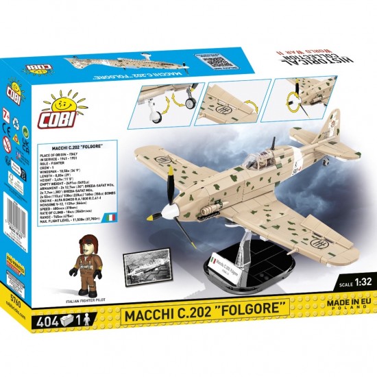 Cobi Macchi C.202 Folgore(COBI-5760)