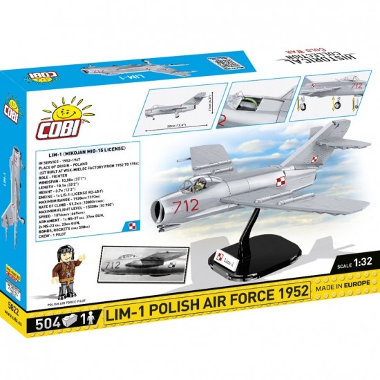 Cobi Lim-1 Polish Air Force 1952(COBI-5822)