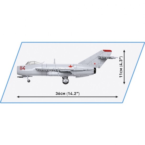 Cobi MiG-17 NATO Code Fresco(COBI-5823)