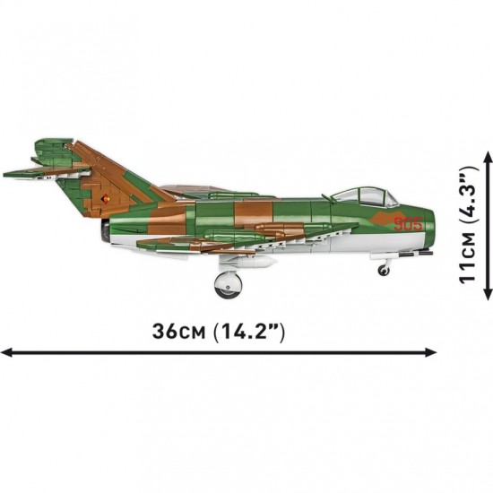 Cobi Lim-5 ( MiG-17F ) East Germany Air Force(COBI-5825)