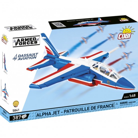 Cobi Alpha Jet Patrouille de France(COBI-5841)