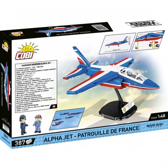 Cobi Alpha Jet Patrouille de France(COBI-5841)