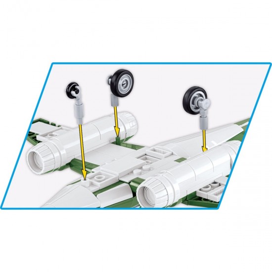 Cobi Historical Collection World War II Messerschmitt Me262(COBI-5881)