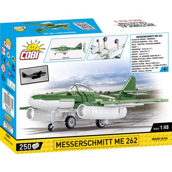 Cobi Historical Collection World War II Messerschmitt Me262(COBI-5881)