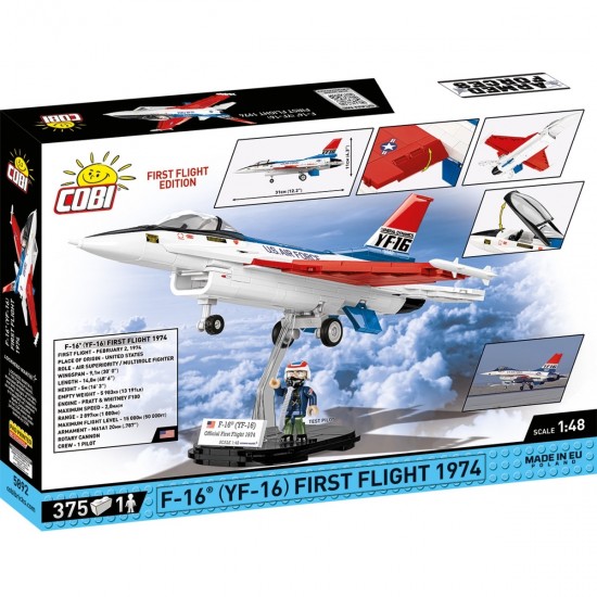 Cobi F-16 (YF-16) First Flight 1974(COBI-5892)