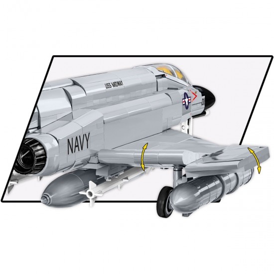 Cobi F-4 Phantom II - USS Midway(COBI-5897)