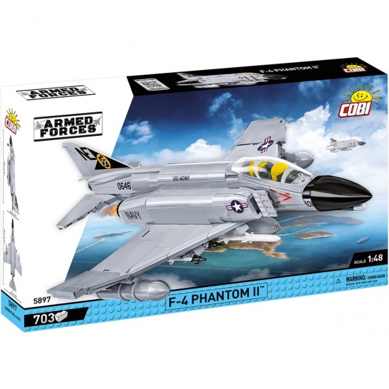 Cobi F-4 Phantom II - USS Midway(COBI-5897)