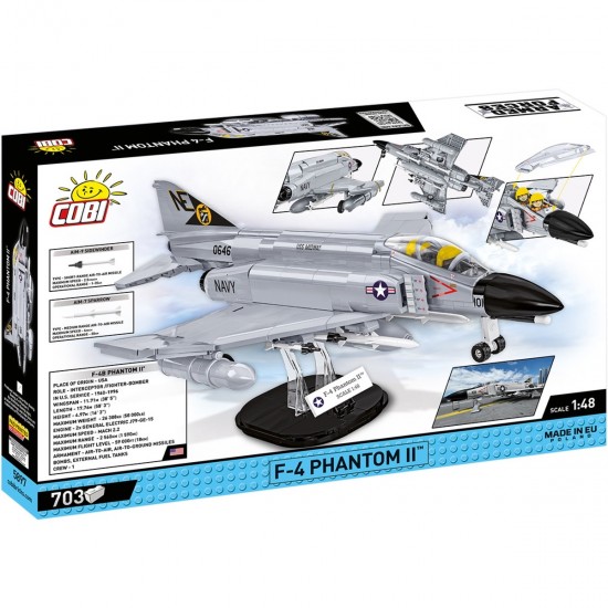 Cobi F-4 Phantom II - USS Midway(COBI-5897)