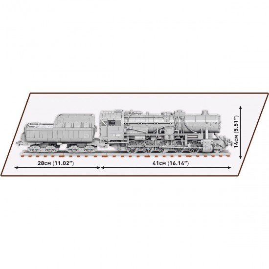 Cobi Kriegslokomotive Baureihe 52(COBI-6281) Cobi Kriegslokomotive Baureihe 52(COBI-6281)