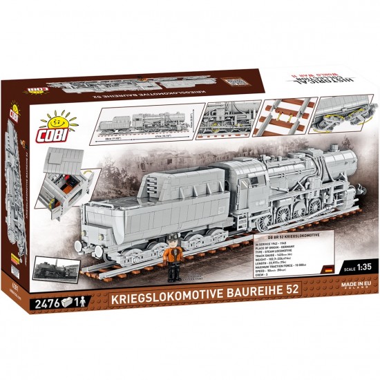 Cobi Kriegslokomotive Baureihe 52(COBI-6281) Cobi Kriegslokomotive Baureihe 52(COBI-6281)