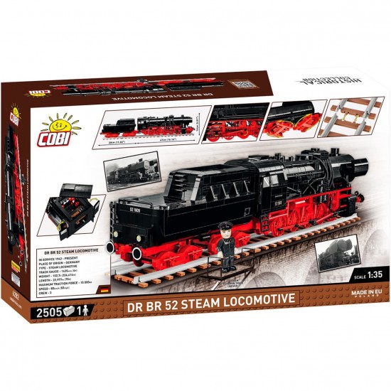 Cobi Trains DR BR 52 Steam Locomotive(COBI-6282)