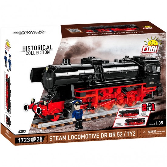 Cobi DR BR 52/TY2 Steam Locomotive(COBI-6283)