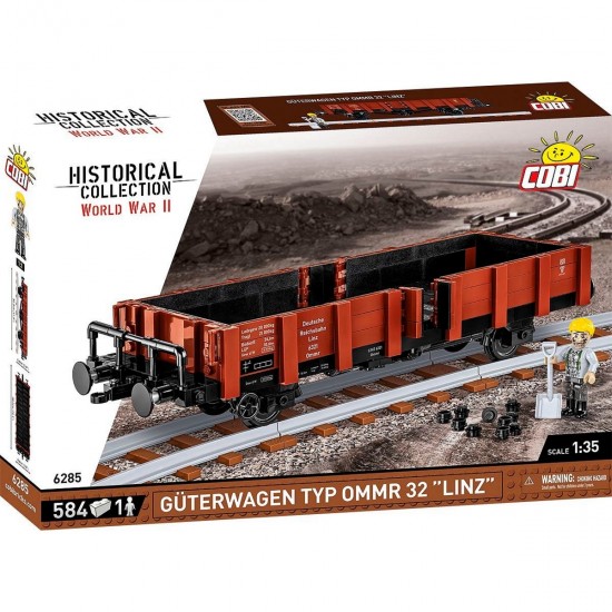 Cobi Historical Collection Wwii Guterwagen Typ Ommr 32 Linz(COBI-6285)