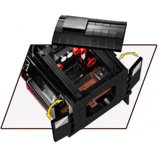 Cobi DR BR 52 Steam Locomotive Railway Semaphore(COBI-6287)