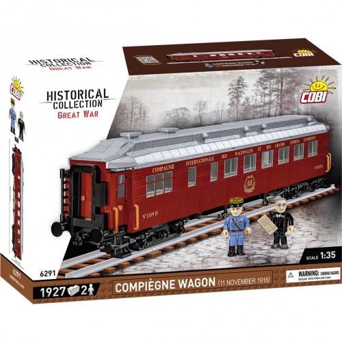 Cobi Compiègne Wagon (11 November 1918)(COBI-6291)
